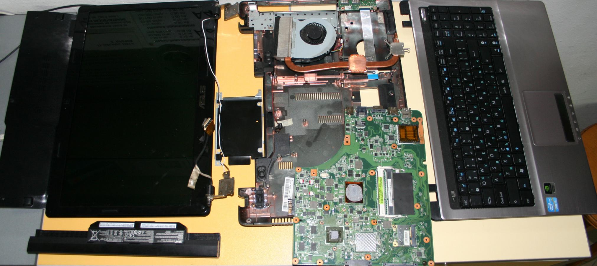 Asus K53SD на части